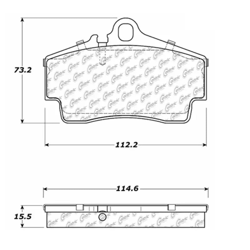 105.07380 Brake Pad