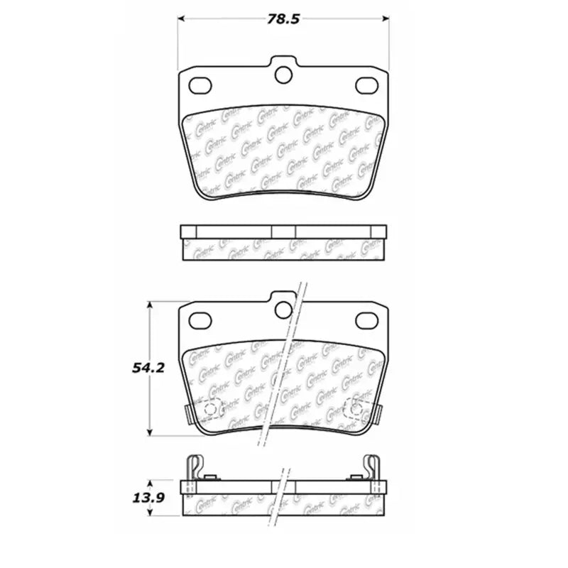 105.10510 Brake Pad