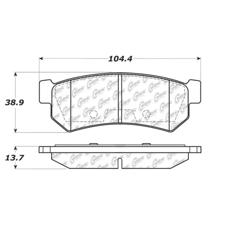 105.13150 Brake Pad