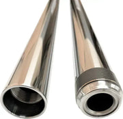 Chrome fork tubes with internal threading and end cap for 105020 Pro One Chrome Fork