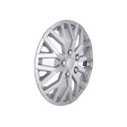 Silver 15-inch Coast2Coast Wc 10 U Spoke wheel set of 4, enhancing vehicle performance and appearance.
