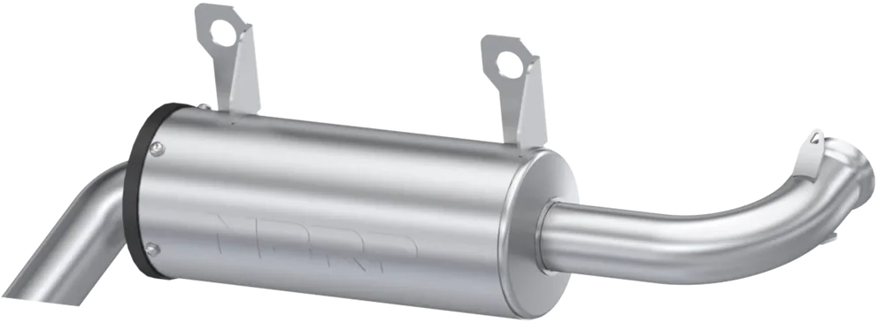 MBRP Performance Muffler Exhaust AT-9544PT - Chrome Single Slip-ON System