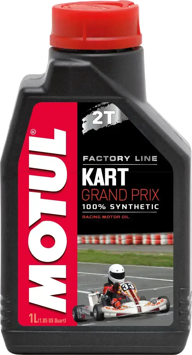 MOTUL Kart Grand Prix Synthetic 2t Oil 1 L for Powersports