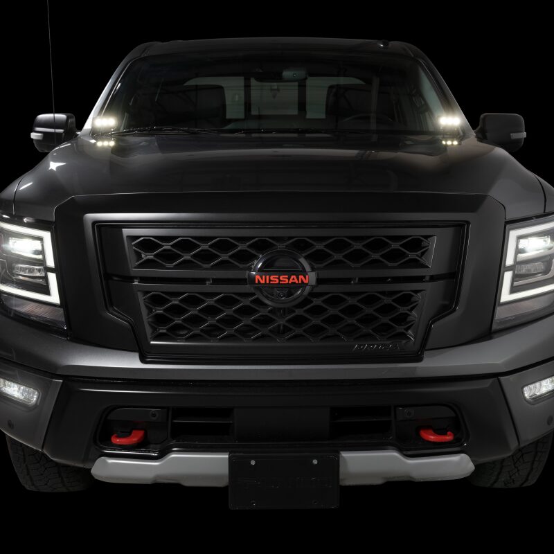 Keystone 2207 Driving/ Fog Light Mounting Bracket Bolt Mount; Texture Powder Coated; Mounts Two Light; Black; Stainless Steel; Set Of 2