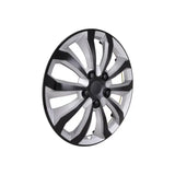 15-inch 10-spoke silver and black wheel set, Coast2Coast 106115SB, vehicle enhancement.