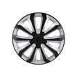 15-inch silver and black 10-spoke wheel from the 106115SB Coast2Coast Wc set of 4.