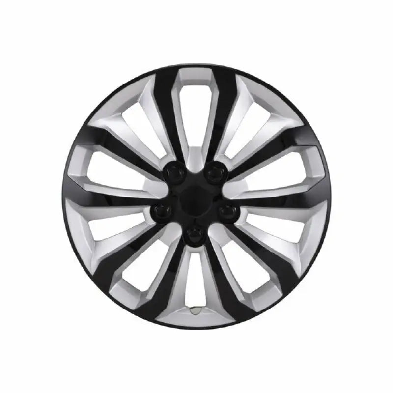 15-inch silver and black 10-spoke wheel from the 106115SB Coast2Coast Wc set of 4.