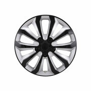 15-inch silver and black 10-spoke wheel from the 106115SB Coast2Coast Wc set of 4.