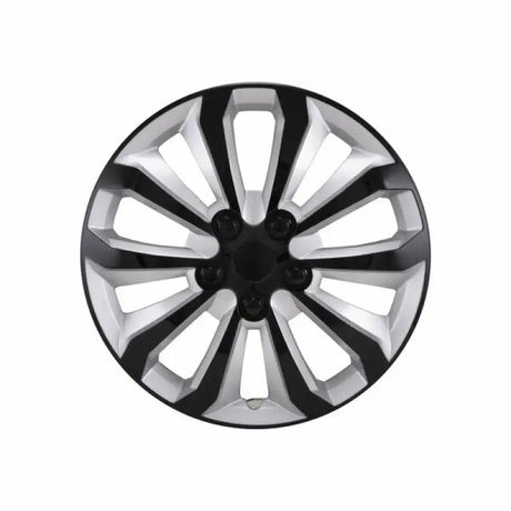 15-inch silver and black 10-spoke wheel from the 106115SB Coast2Coast Wc set of 4.