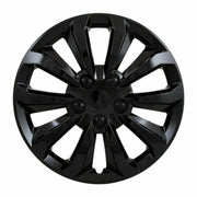 106116BLK Coast2Coast Wc 10 Spoke Gloss Black 16' Set 4, sleek and modern 10 spoke design.