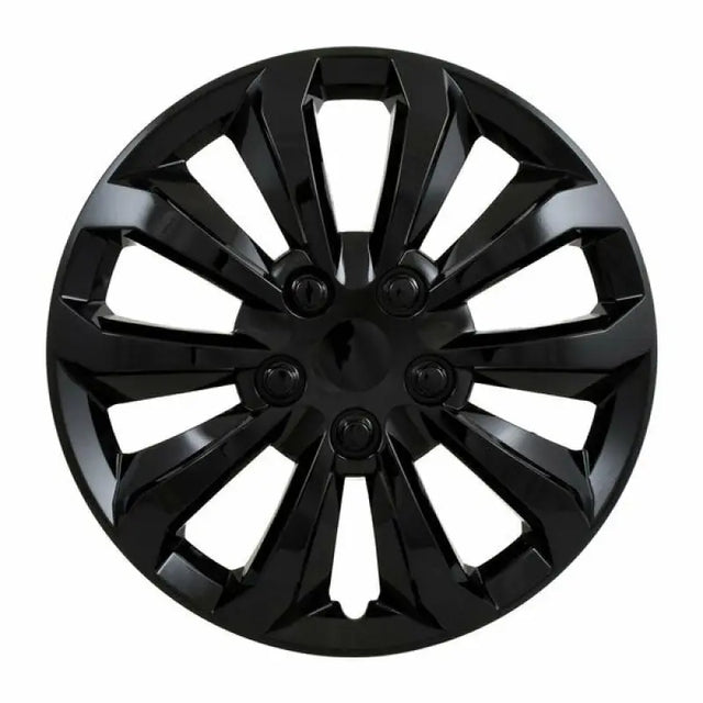 106116BLK Coast2Coast Wc 10 Spoke Gloss Black 16' Set 4, sleek and modern 10 spoke design.