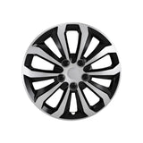 16-inch silver and black 10-spoke wheel from Coast2Coast, model 106116SB, designed for vehicles.