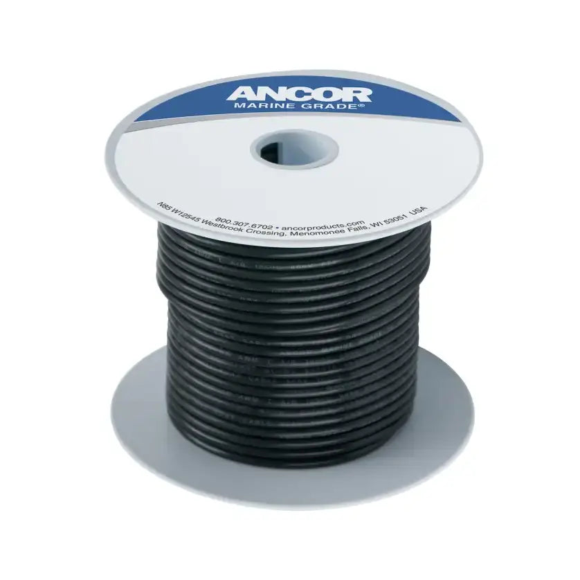 Ancor Tinned Copper Wire 12 AWG (3mm2) spool for electrical wiring projects, ideal for RV, Automotive, Powersports, off-road, marine, exterior, truck accessories, interior, truck bed, RV parts, Marine, AVADA - Best Sellers, Marine Maintenance