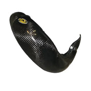 107062-FMF P3 Pipe Guard Carbon Fiber - Exhaust