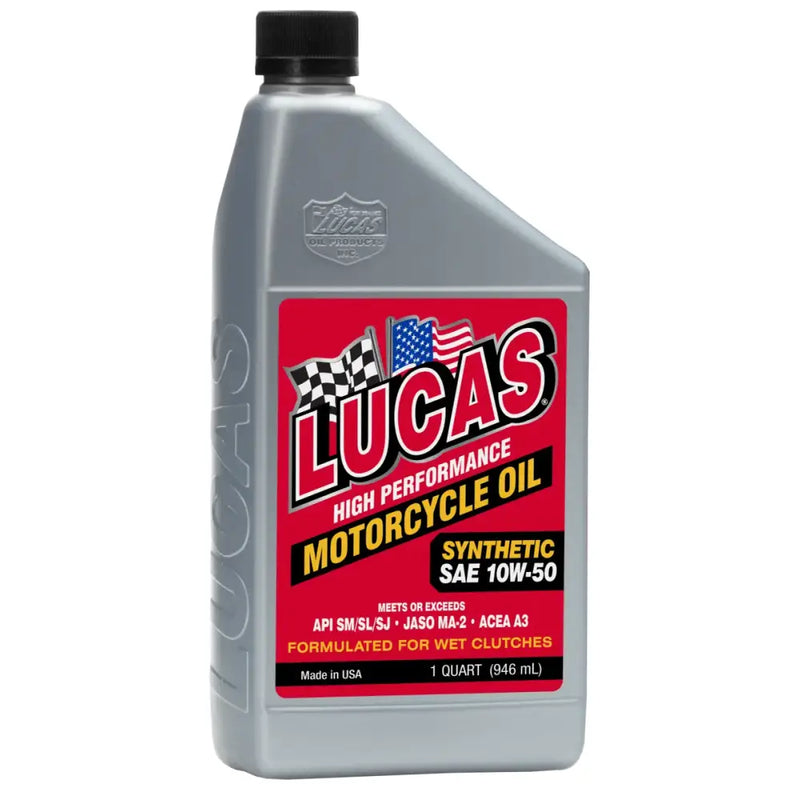 10716 Lucas Synthetic High Performance Oil 10W-50 1Qt 
