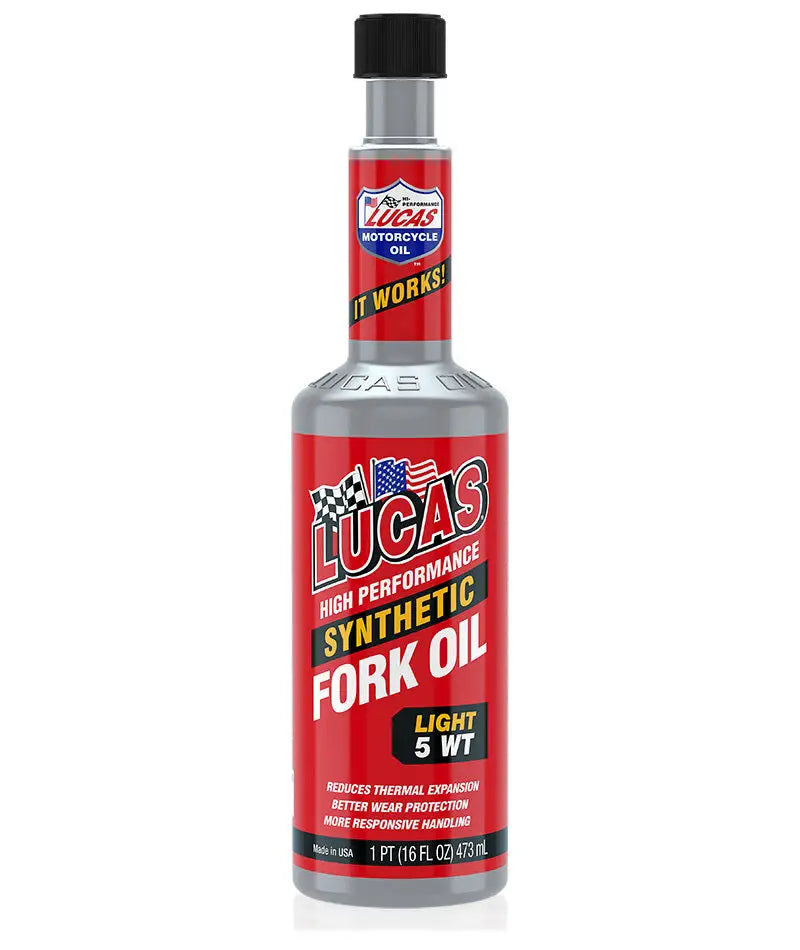 10771 Lucas Synthetic Fork Oil 5Wt 16Oz