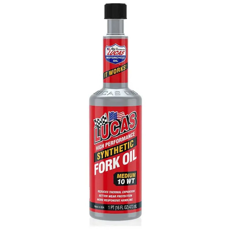 10772 Lucas Synthetic Fork Oil 10Wt 16Oz