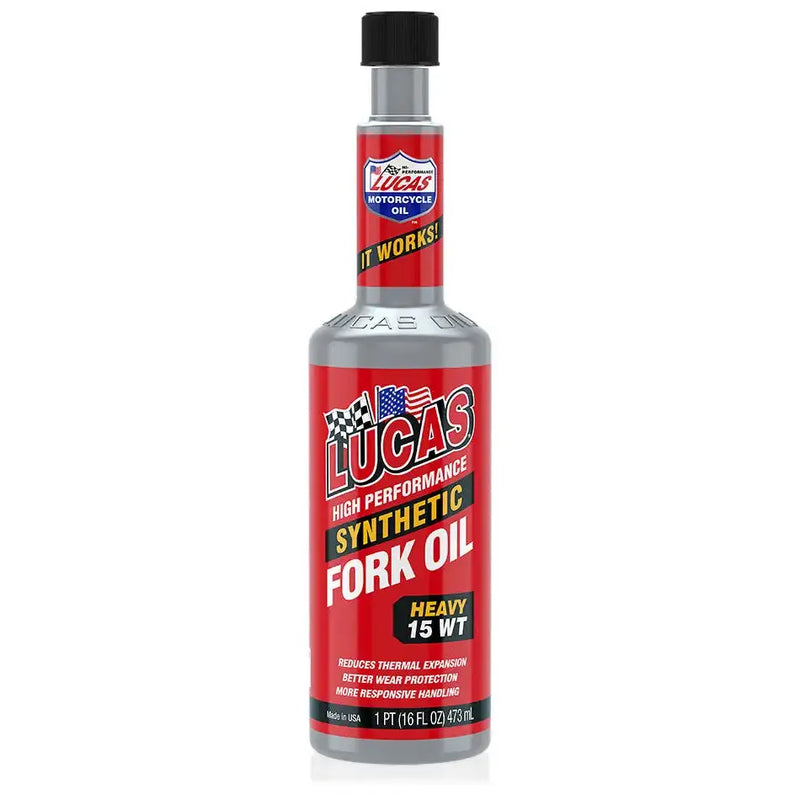 10773 Lucas Synthetic Fork Oil 15Wt 16Oz