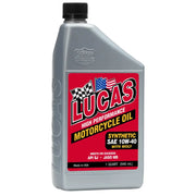 10777 Lucas Synthetic High Performance 4T Oil W/Moly 10W-40 1Qt 