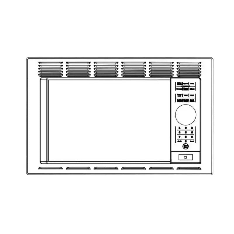 107847 Furrion Llc Greystone Microwave-.09 Cuft Black - Microwave Oven
