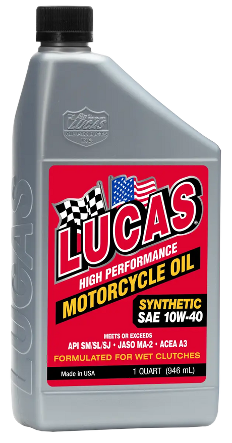 LUCAS Synthetic High Performance Oil 10w 40 1qt