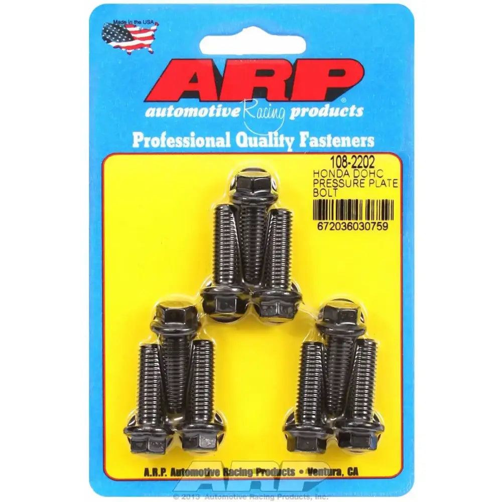 108-2202 ARP Fasteners Clutch Pressure Plate Bolt For Use With Dual