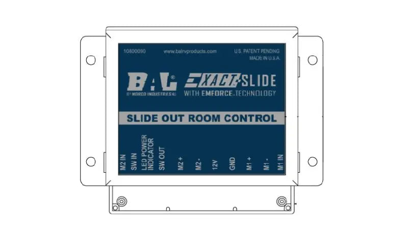 10800090 BAL Electric Slideout Controller - Slide Out Control Module