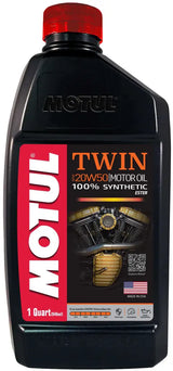 108061 Motul Twin 100% Syn 20w50 Qt