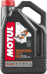 MOTUL Snowpower 2t Syn Engine Oil 4 Ltr 4/Case