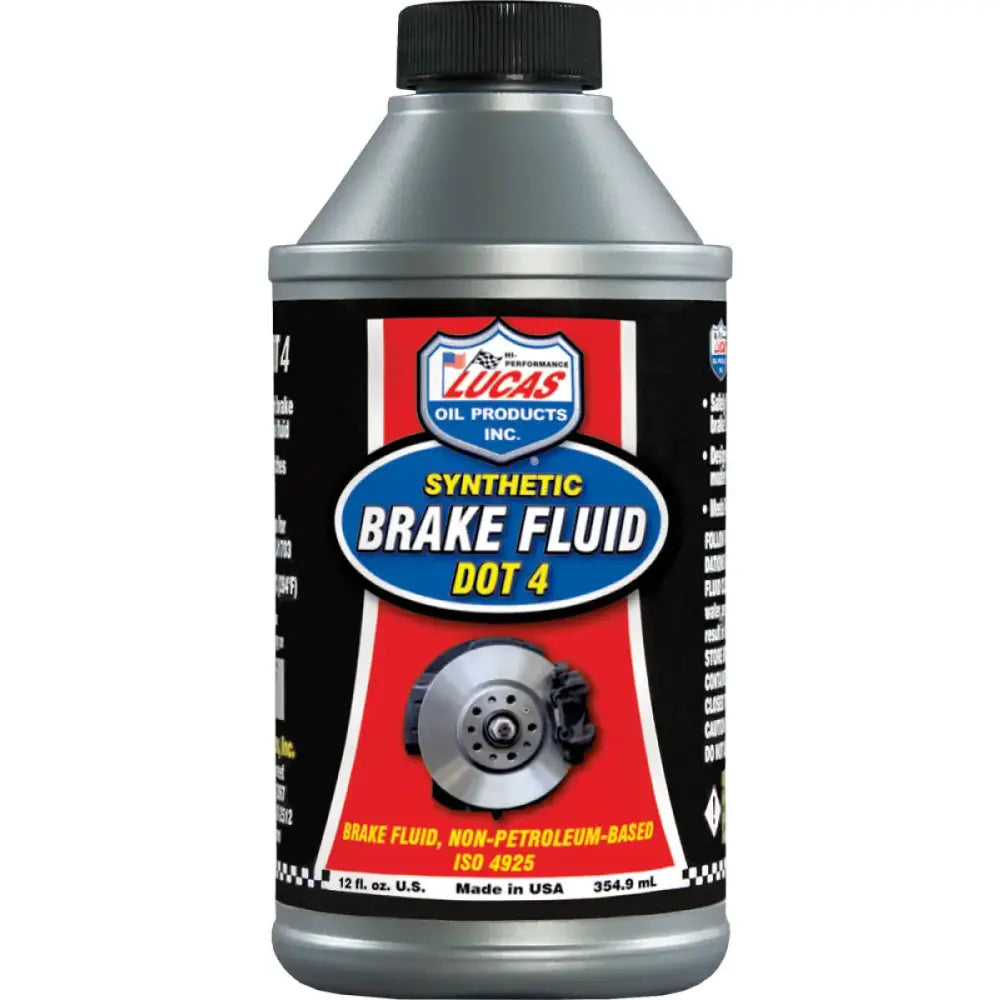LUCAS Synthetic Brake Fluid Dot 4 12oz