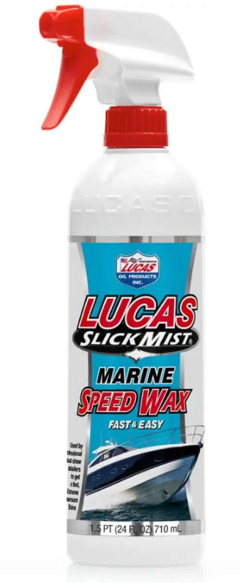 10980 Lucas Oil Mist Marine Speed Wax/12X1/24 Ounce