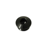 Vibrant 10990 Vibrant Aluminum 34AN ORB Low Profile Port Plug - Anodized Black