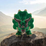 Articulating Stuffed Dinosaur Triceratops 3D Fidget Toy – Fun & Stress Relief fo - Morphed 3D