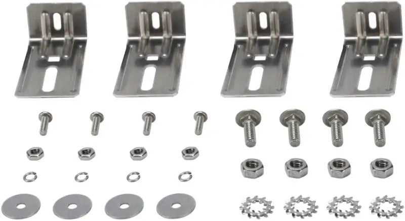 Metal mounting hardware set for 10A20111 Maxxair Vent hardware kit
