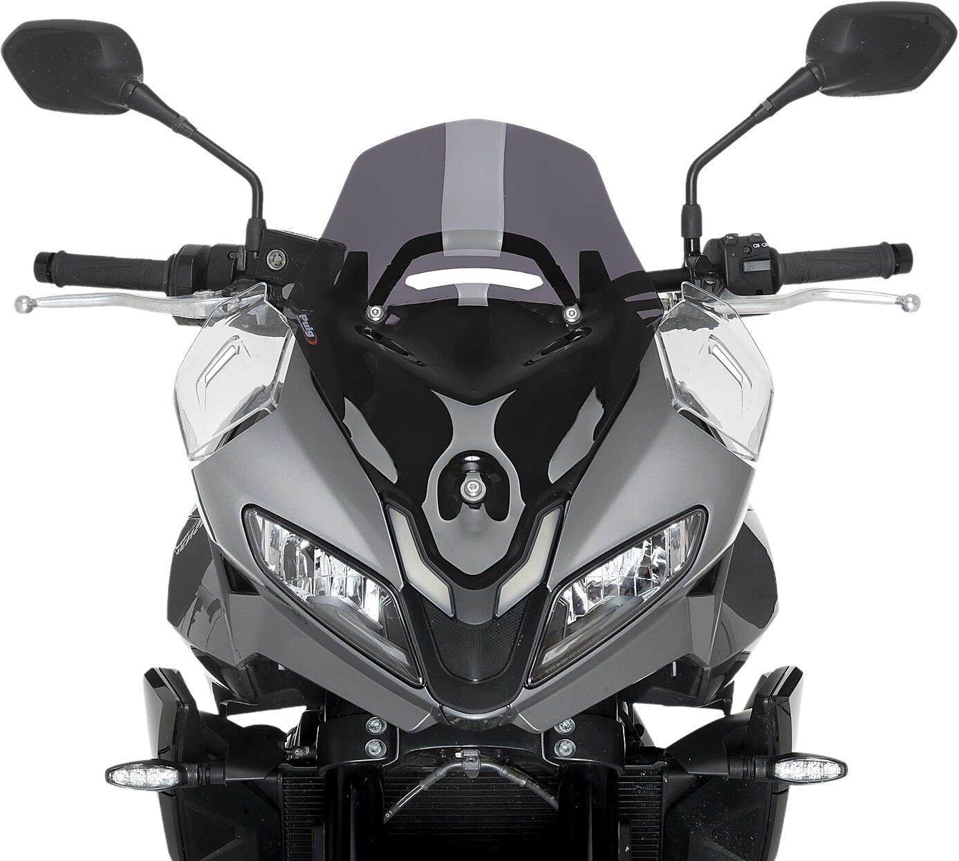 Puig R-Racer Windscreens Windshield/Windscreen 22522F - Smoke Sport Dark Tri