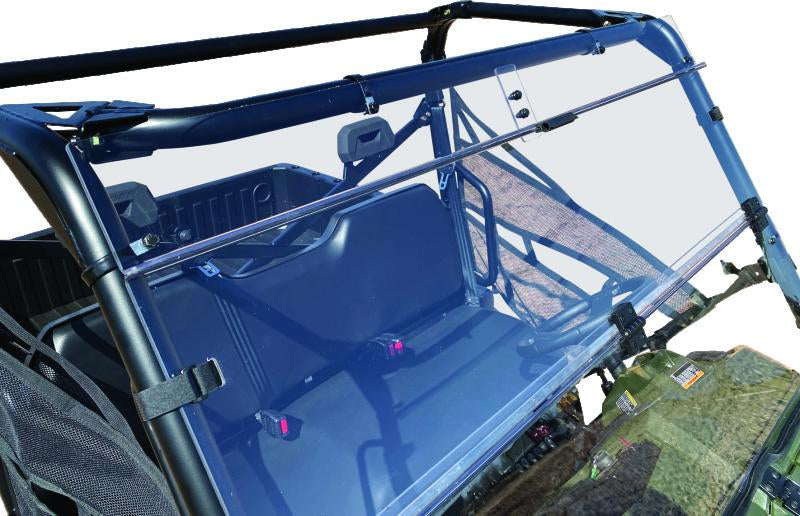 QuadBoss 375785 QuadBoss 2013 Polaris Ranger Crew 800 Windbreak Folding Windshield - 375785