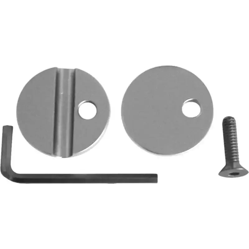 11-0656 Front Brake Line Clamp Chrome
