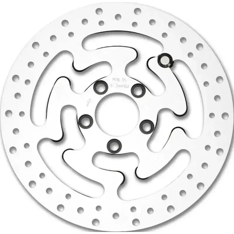 HARDDRIVE 11-066 Oe Rear Rotor 11.8 Polished