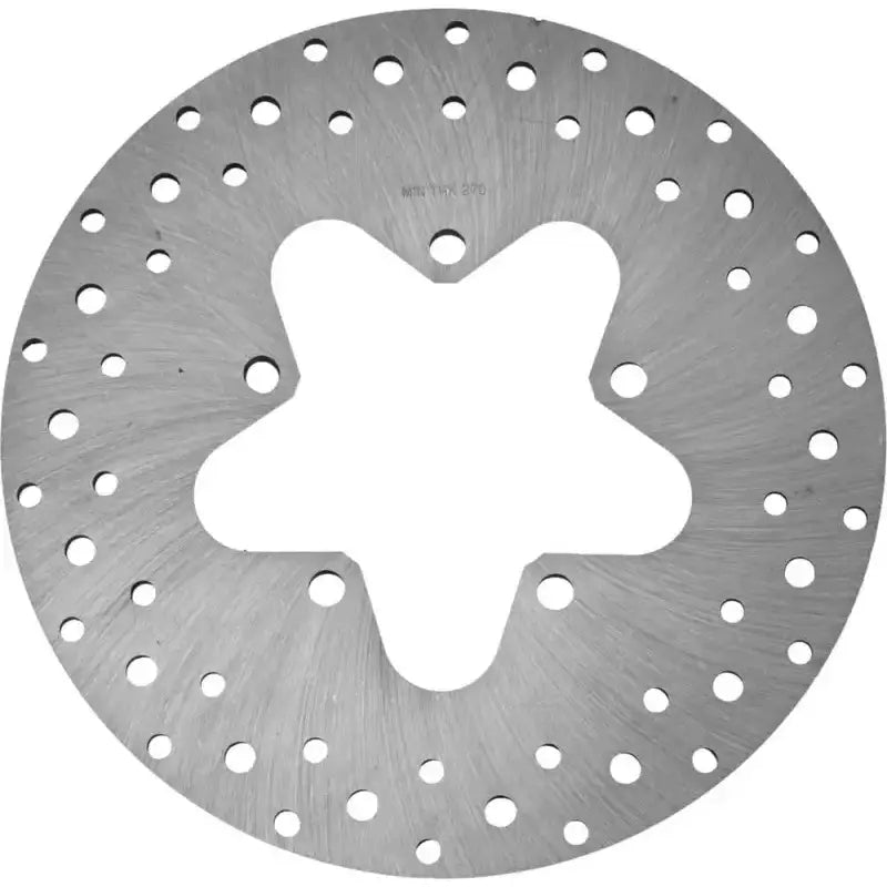 HARDDRIVE 11-075 Steel Rear Rotor 11.5 Drilled Touring 86 99 Machined