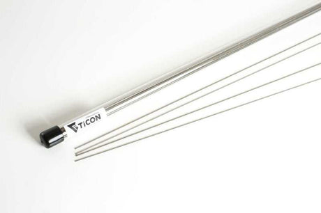 Ticon 110-00004-0000 Ticon Industries 39in Length 1lb 1mm/.039in Filler Diamter CP1 Titanium Filler Rod