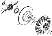 110053 1/4 20 Hex Lock Nut TSS 98/04 
