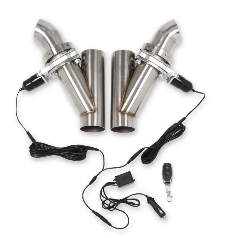 11052HKR Hooker 3In Electric Exhaust Cut-Outs Dual