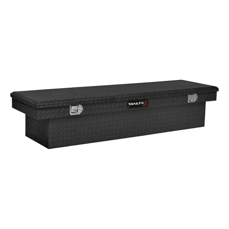 Trailfx 72' Mb Single Lid truck bed box in matte black finish with enhanced locking mechanism for secure cargo, ideal for RV, Automotive, Powersports, off-road, marine, exterior, interior, Cargo Management, AVADA - Best Sellers