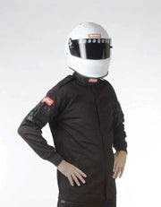 Racequip 111008 RaceQuip Black SFI-1 1-L Jacket - 3XL