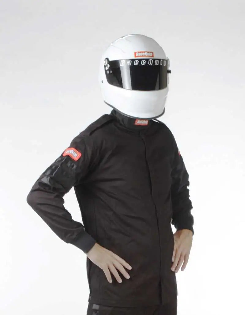 Racequip 111008 RaceQuip Black SFI-1 1-L Jacket - 3XL