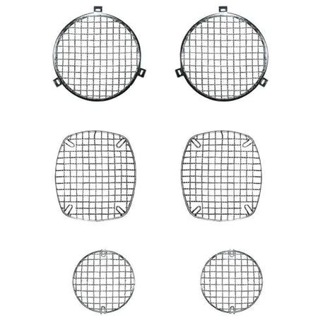 Rugged Ridge 11102.01 Rugged Ridge 72-86 Jeep CJ Stainless Steel Stone Guard Set