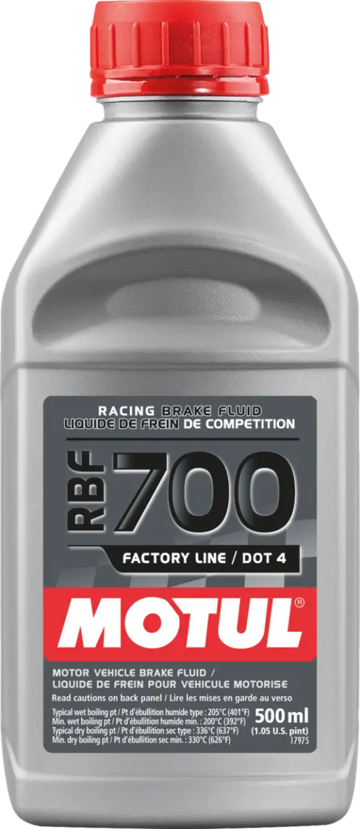MOTUL Rbf 700 Fl Dot 4 Brake Fluid 500ml 12/Case