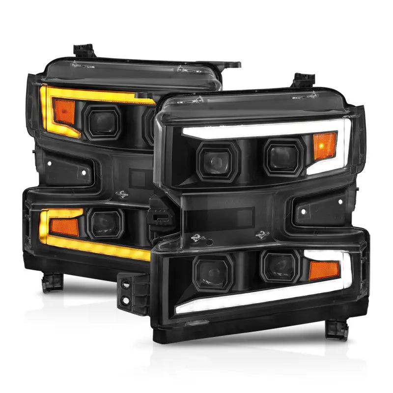 ANZO 111566-L LED PROJECTOR HEADLIGHT; CLEAR LENS