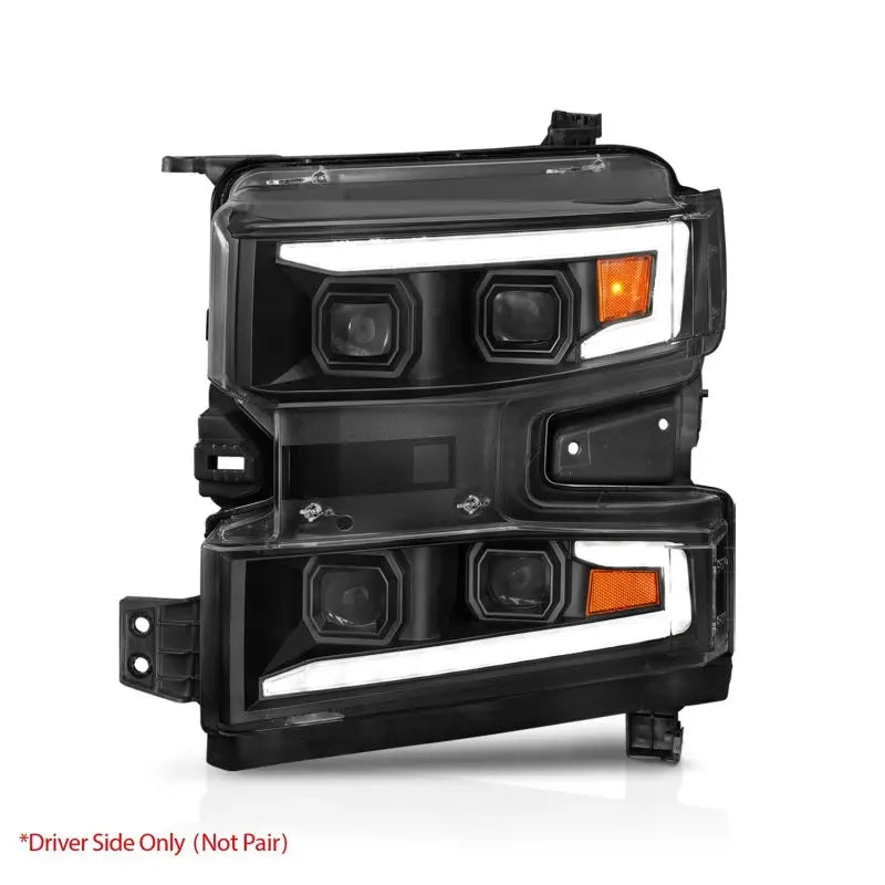 ANZO 111566-L LED PROJECTOR HEADLIGHT; CLEAR LENS