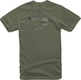 1119-72006-690-2X Ride 2.0 Camo Tee Military 2x